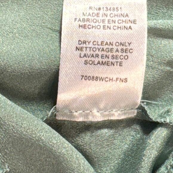 ANTHROPOLOGIE WAYF V-Neck Blouse Sz S Romantic Cottagecore Pastel Floral Print - Picture 9 of 13